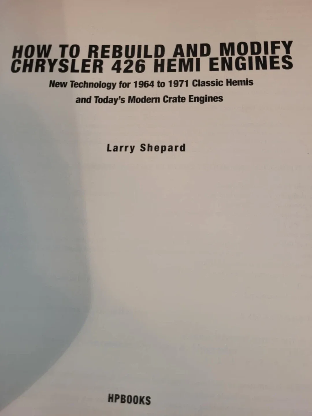 How to Rebuild & Modify Chrysler 426 Hemi Engines Book image indicator(3)