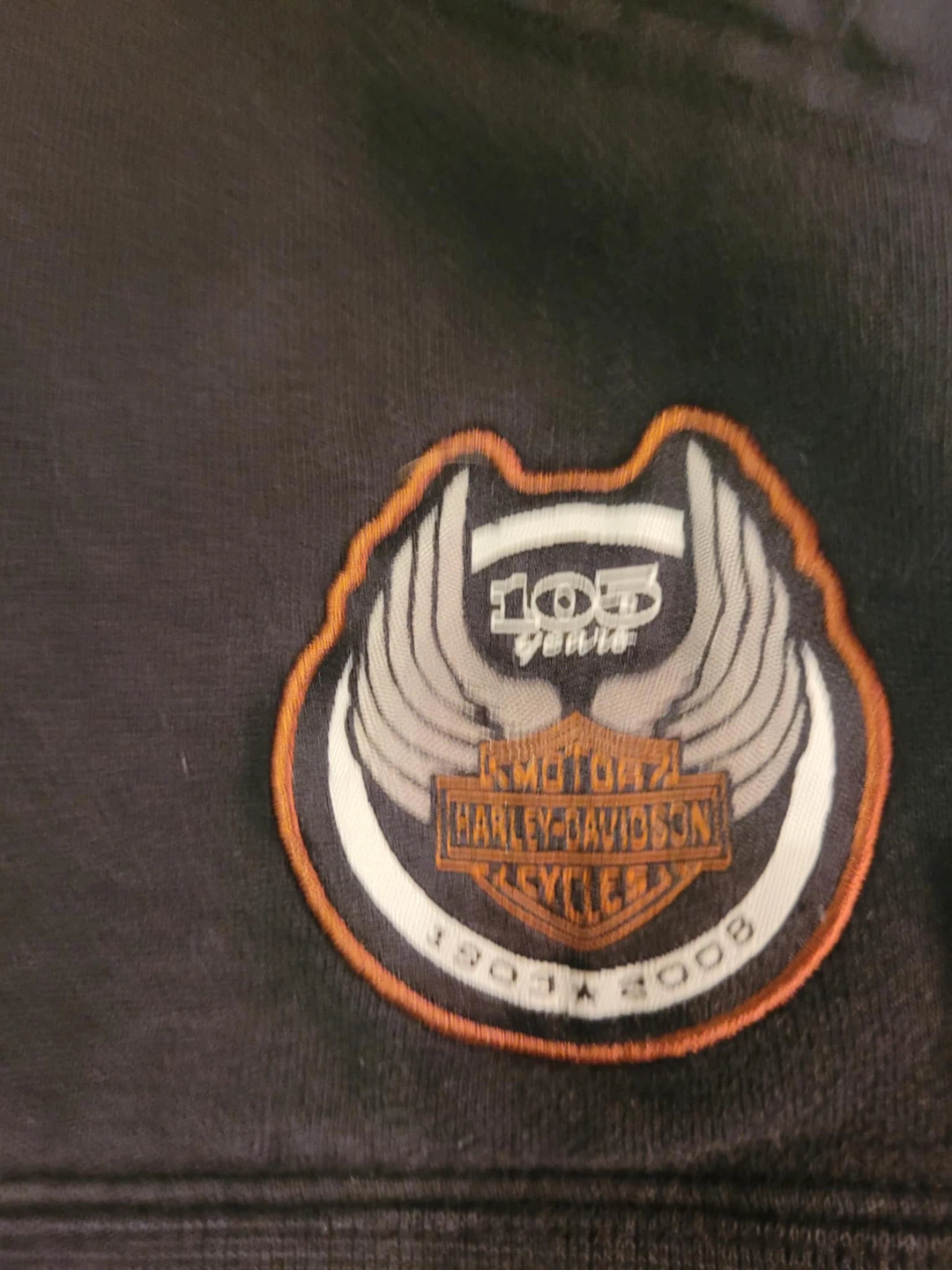 Harley-Davidson 105 Years Full Zip Hoodie size large - photo 3