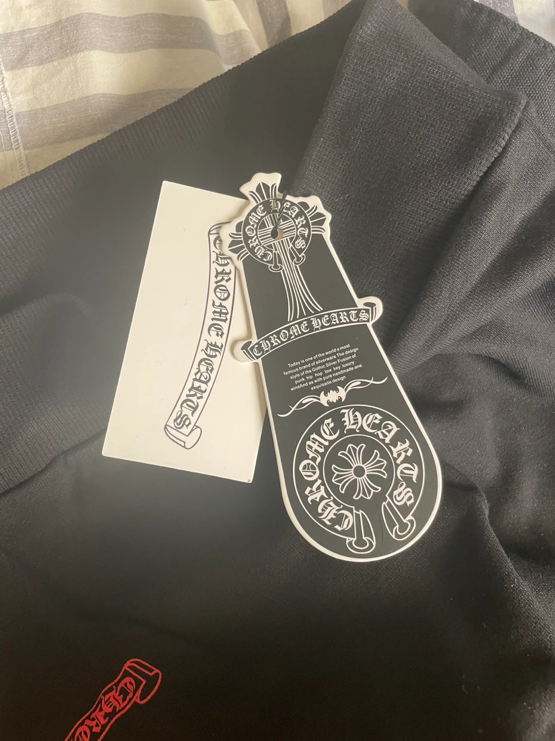 Chrome heart jeans and hoodie - photo 4