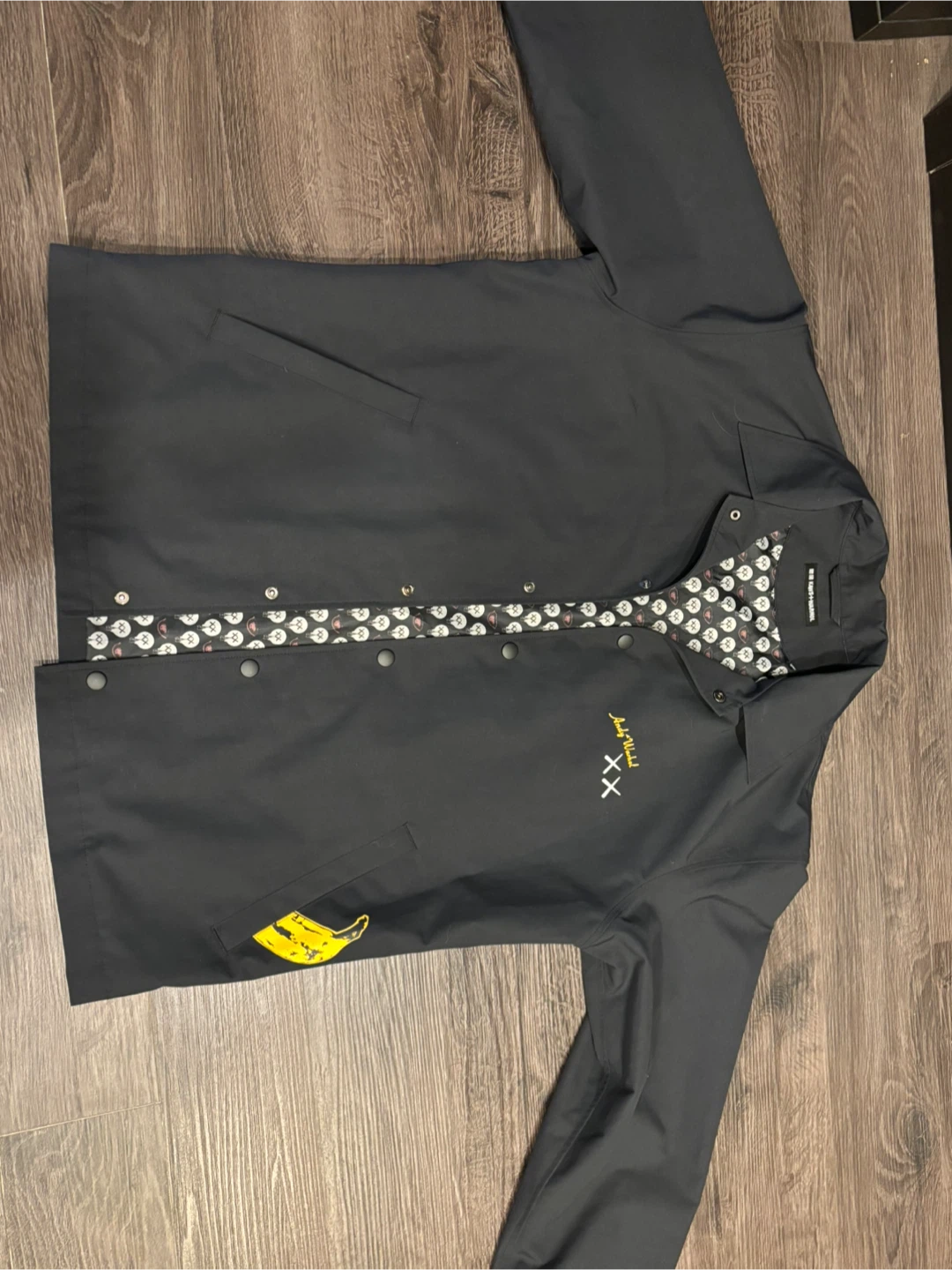 Uniqlo x Kaws Black Coach Jacket Size S