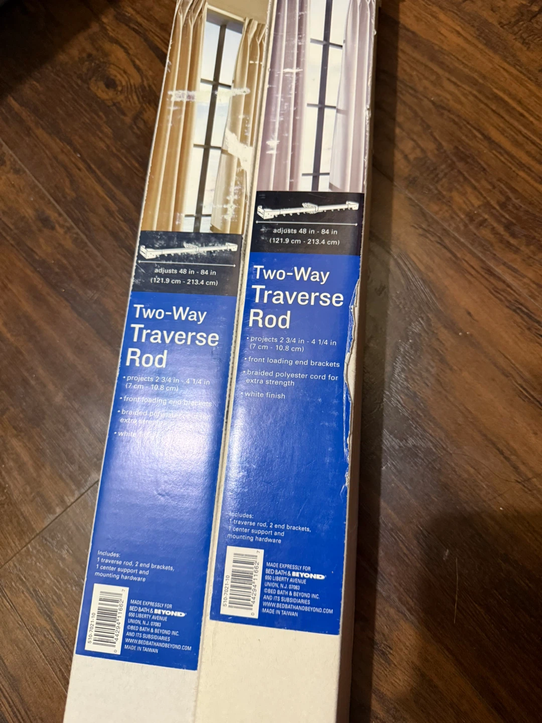 Bed Bath & Beyond Two-Way Traverse Rod 48-84 inch