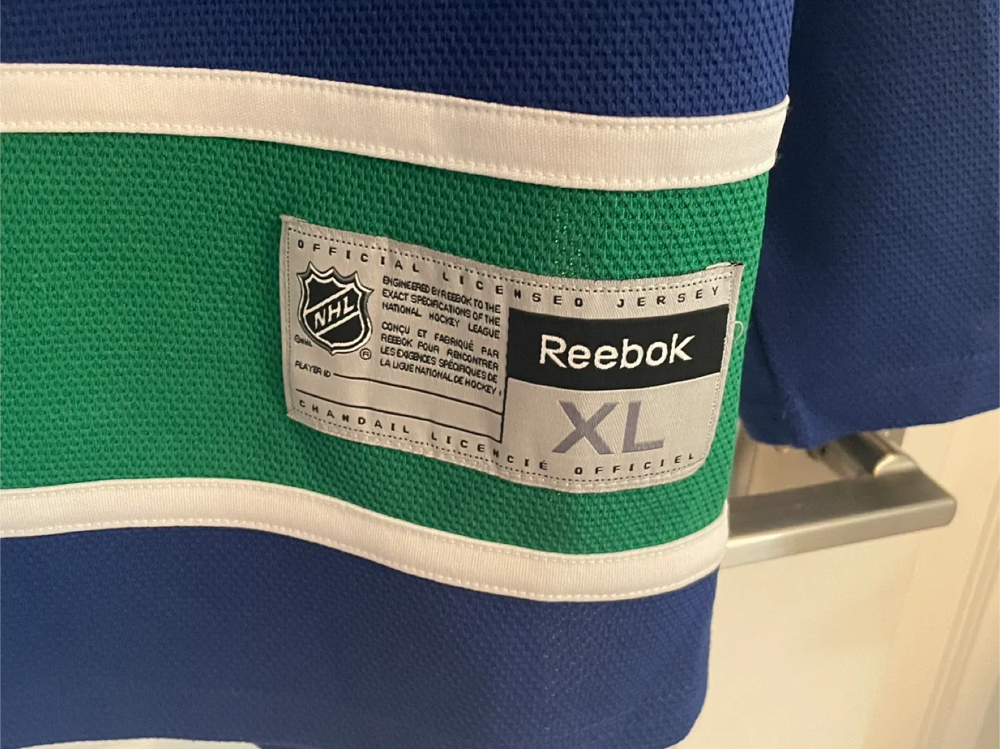 Authentic Reebok Vancouver Canucks Bo Horvat Jersey Size XL image indicator(7)