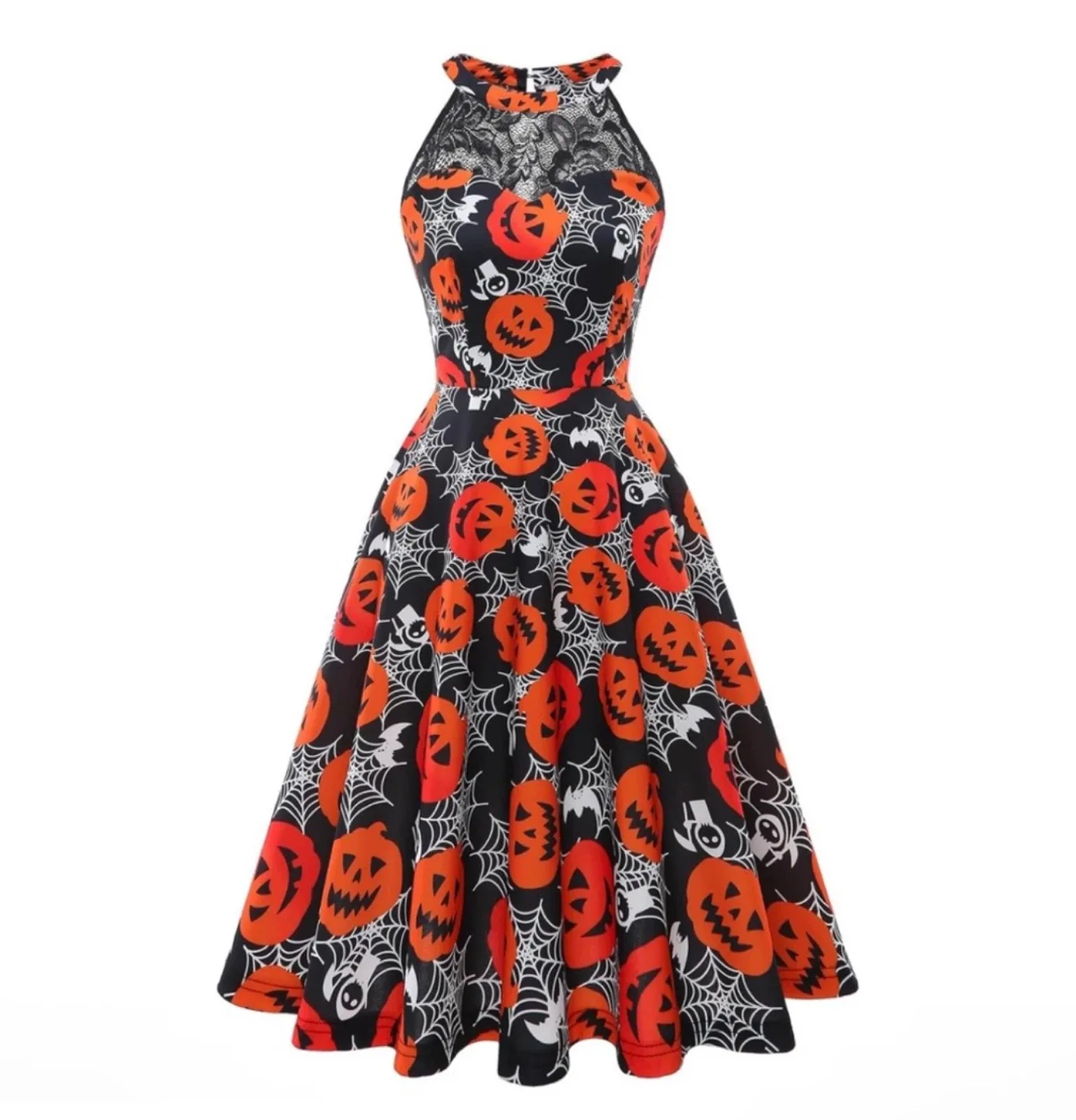 NEW! Halloween Halter Dress SOLD OUT ONLINE thumbnail