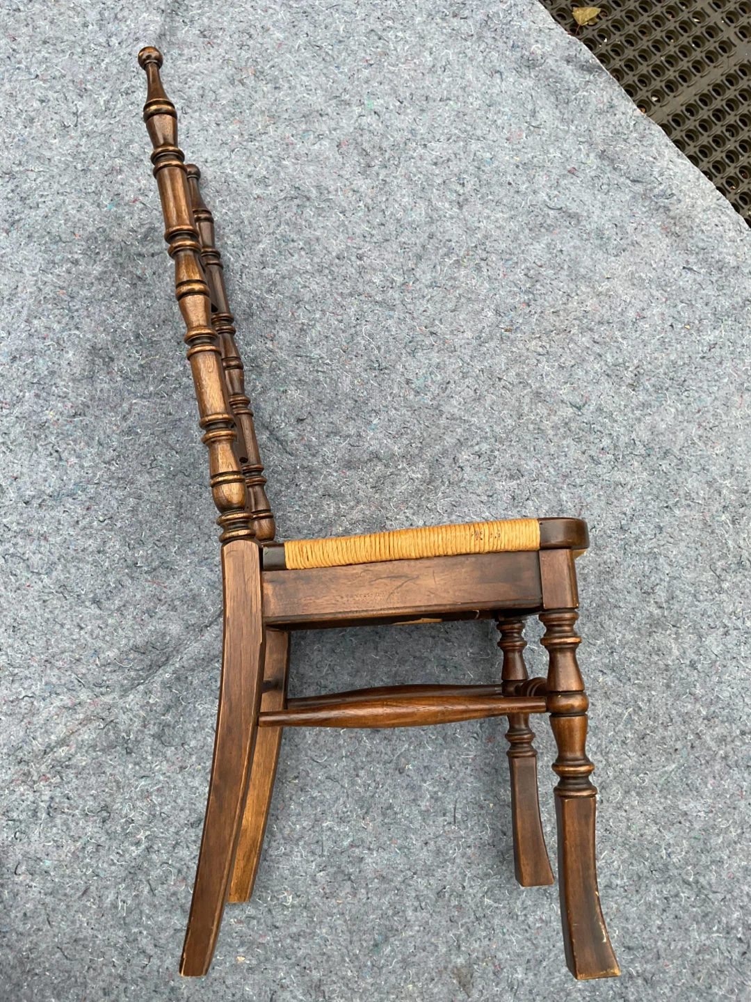 THOMASVILLE FRENCH COUNTRY FARMHOUSE DINING CHAIR WITH RUSH SEAT - photo 5