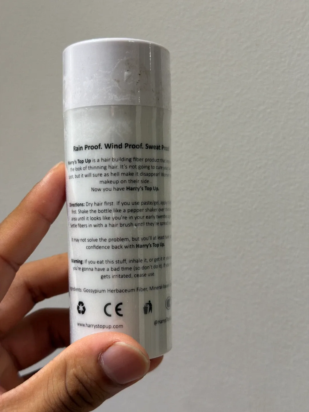 Harry's Top Up Hair Fibers - Med Brown image indicator(3)