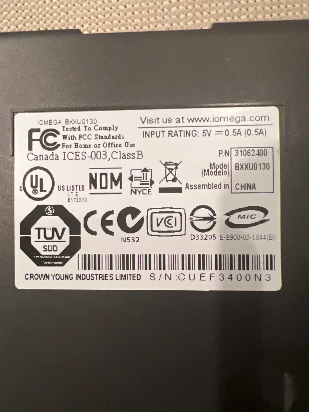 Iomega External Floppy Disk Drive image indicator(3)