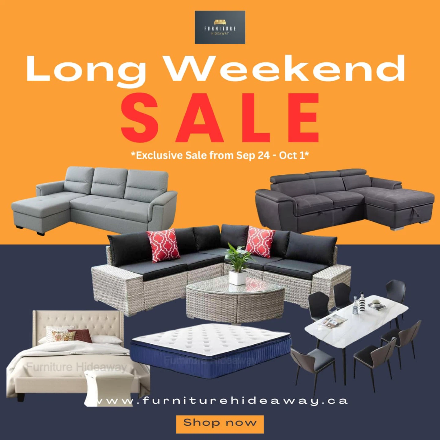 🔥Long Weekend Sale is HERE!🔥 September 24-October 1 🤩🎉