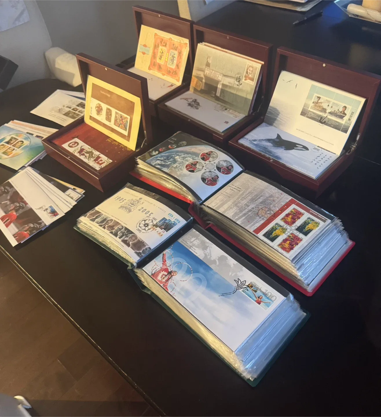 Collection of Boxed First Day Commemorative Stamps and Envelopes image indicator(2)