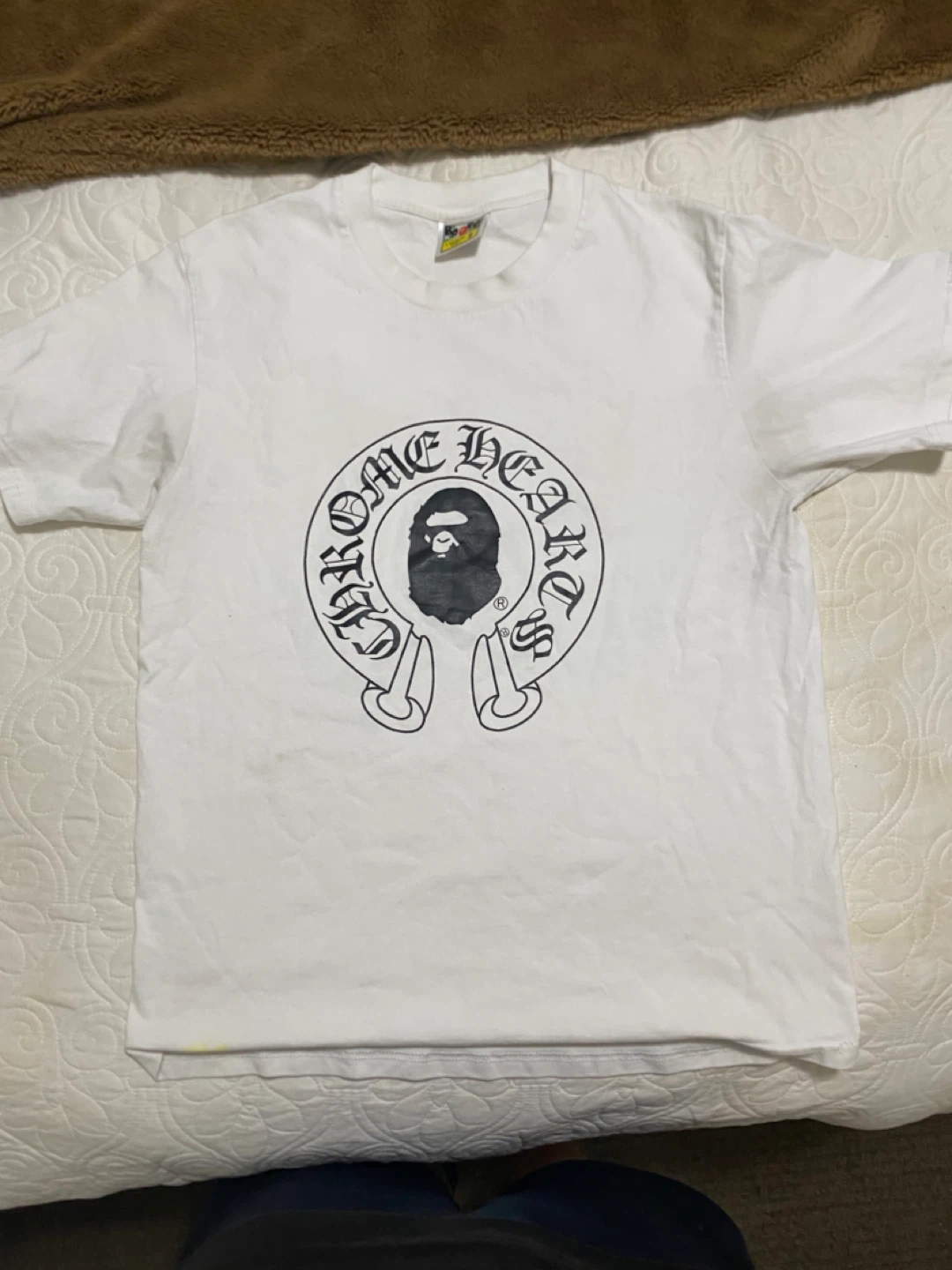 A Bathing Ape x Chrome Hearts T-Shirt - Size S