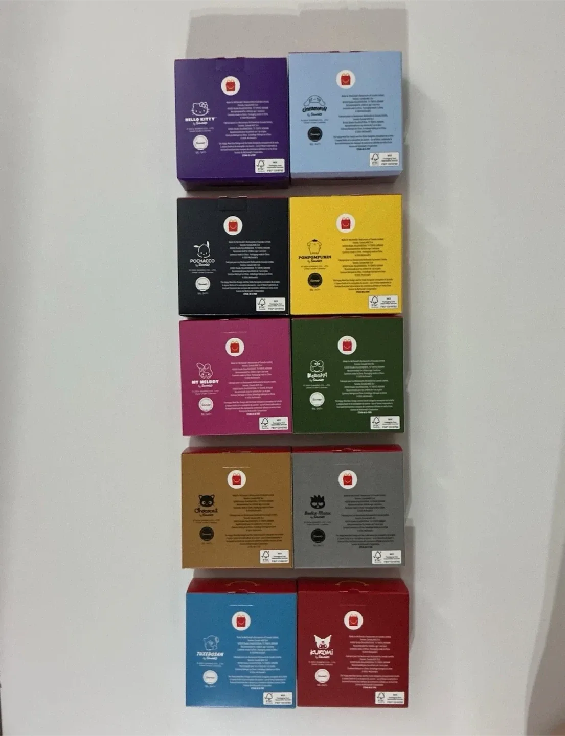 McDonald’s Yu-Gi-Oh x Hello Kitty & Friends Happy Meal Set image indicator(2)