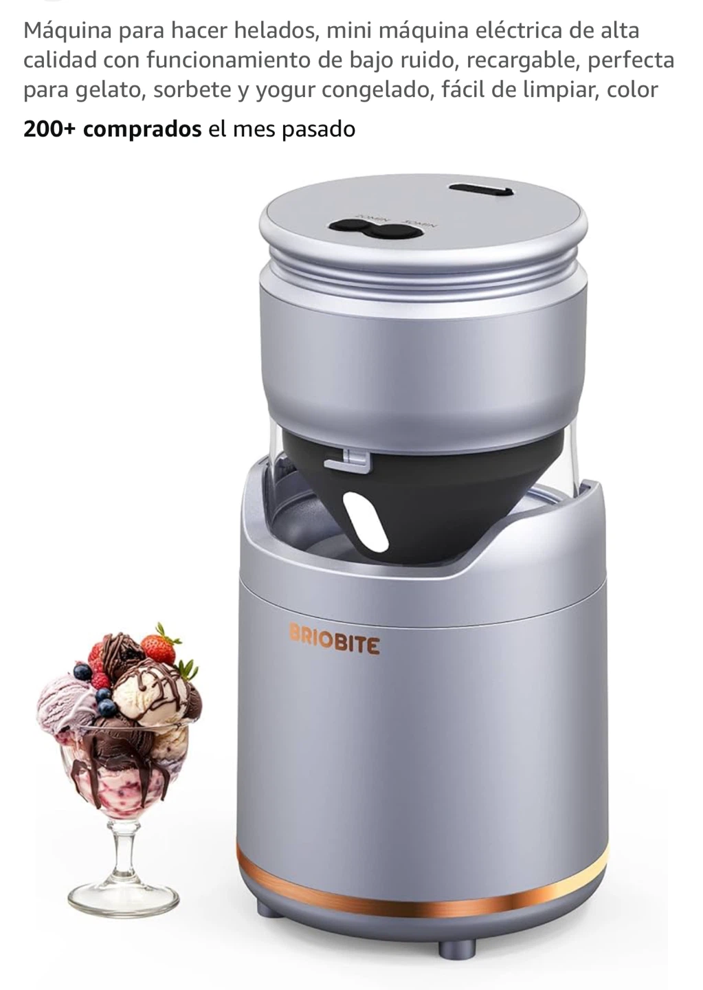 Briobite Ice Cream Maker