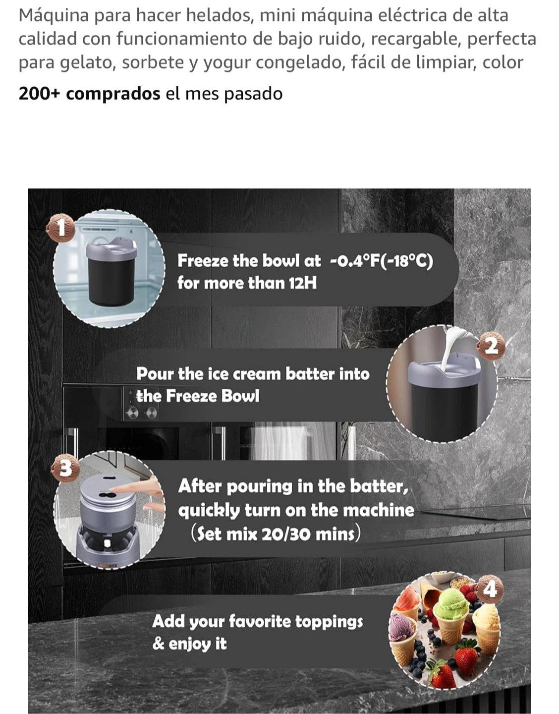 Briobite Ice Cream Maker - photo 3