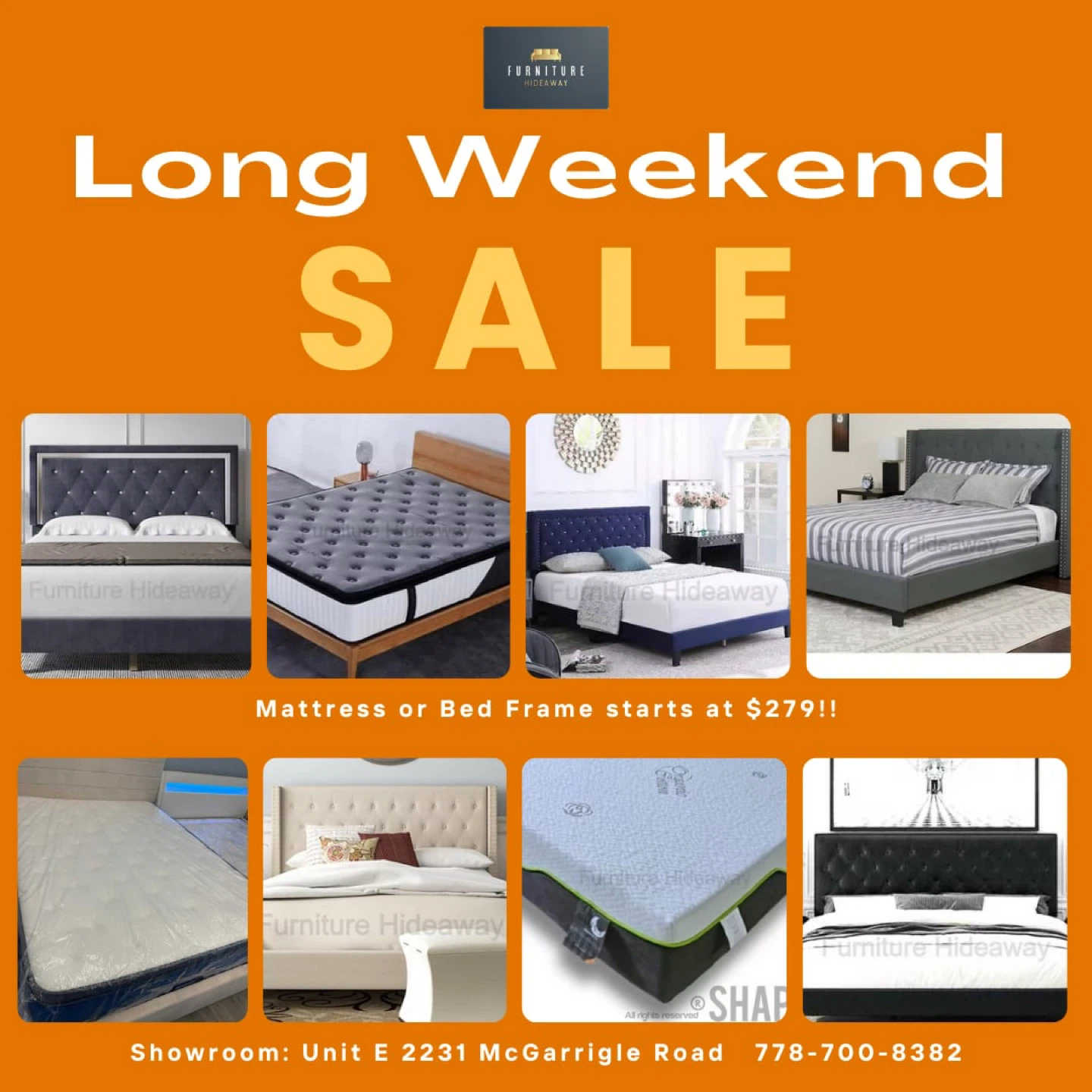 🔥Long Weekend Sale: Bright Deals on Stylish Furniture!🍊🛋️