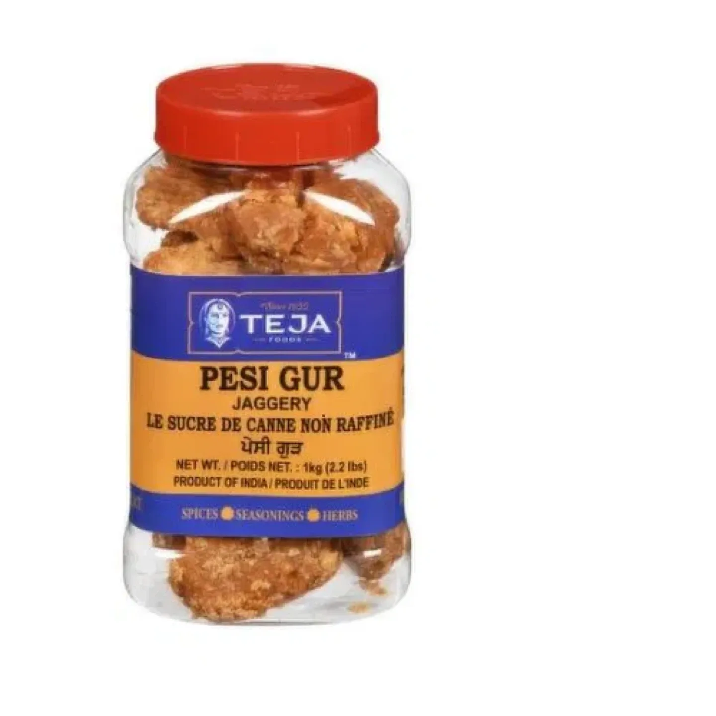 Teja Pesi Gur Jaggery - 1kg thumbnail