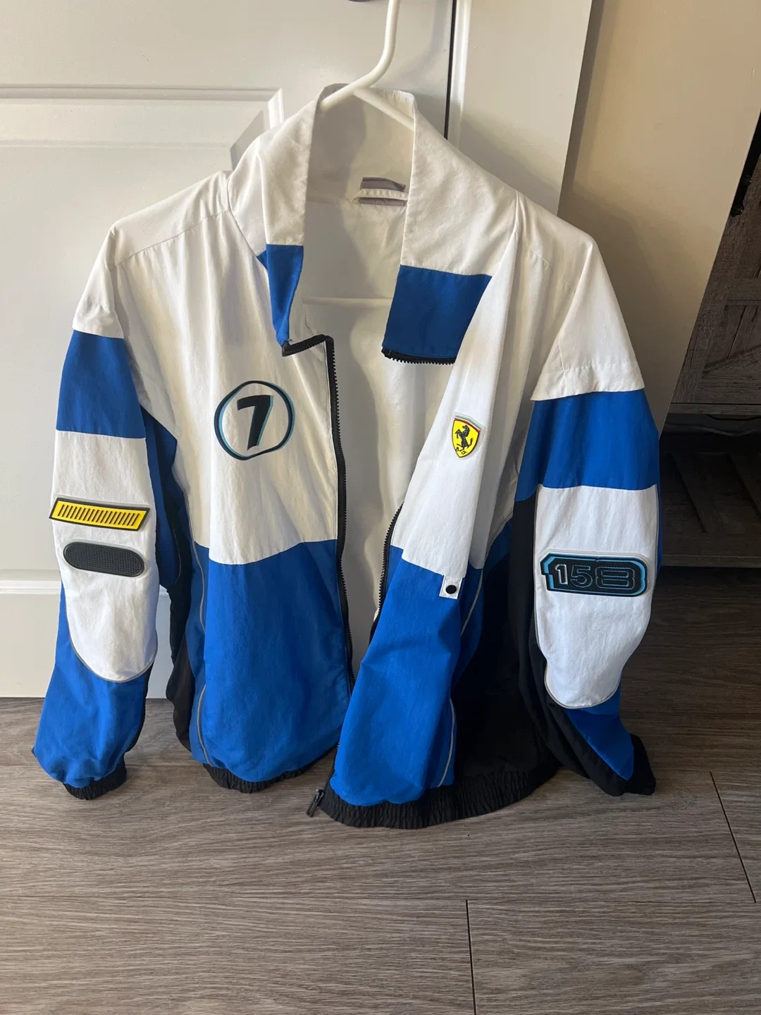 Puma Ferrari Racing Jacket - Blue & White thumbnail