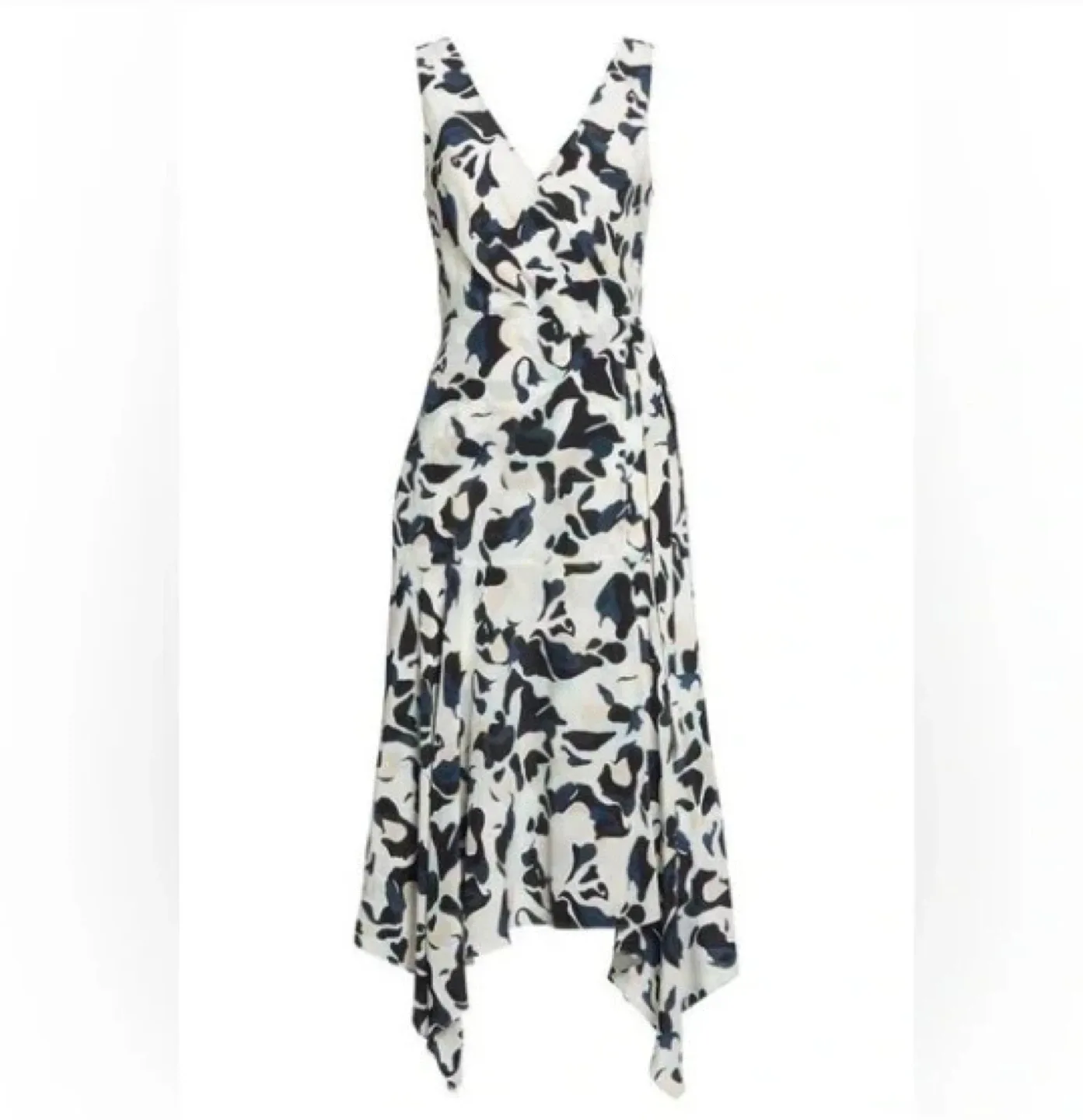 Club Monaco 100% Silk Wrap Effect Dress *Brand New With Tags* image indicator(3)