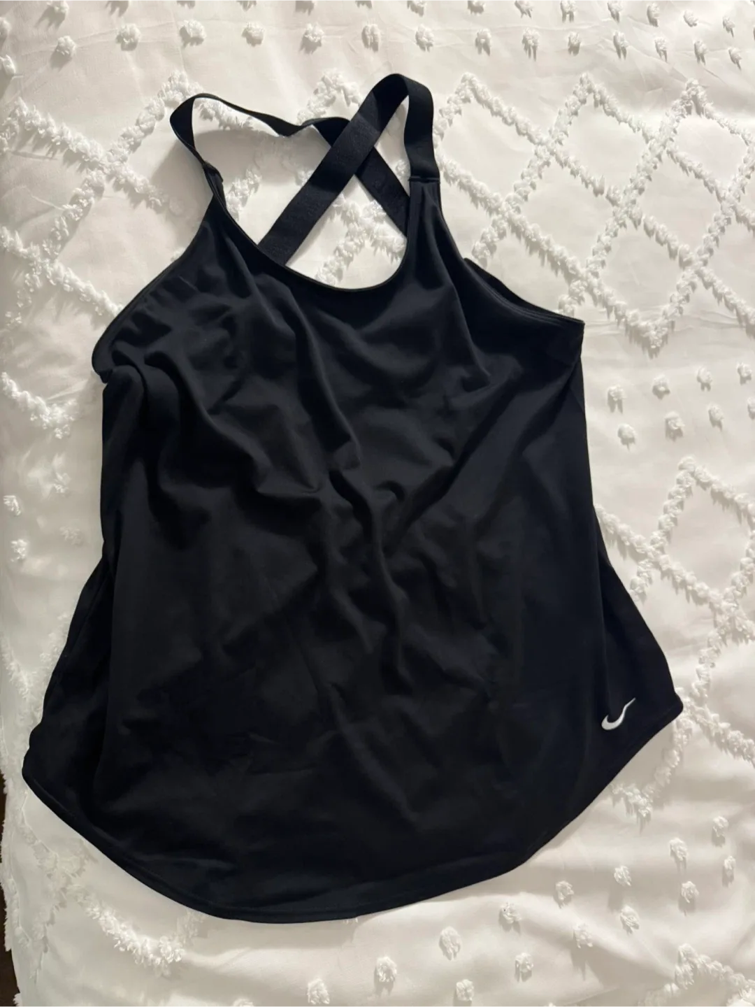 Nike Dri Fit Black Tank - Size M thumbnail