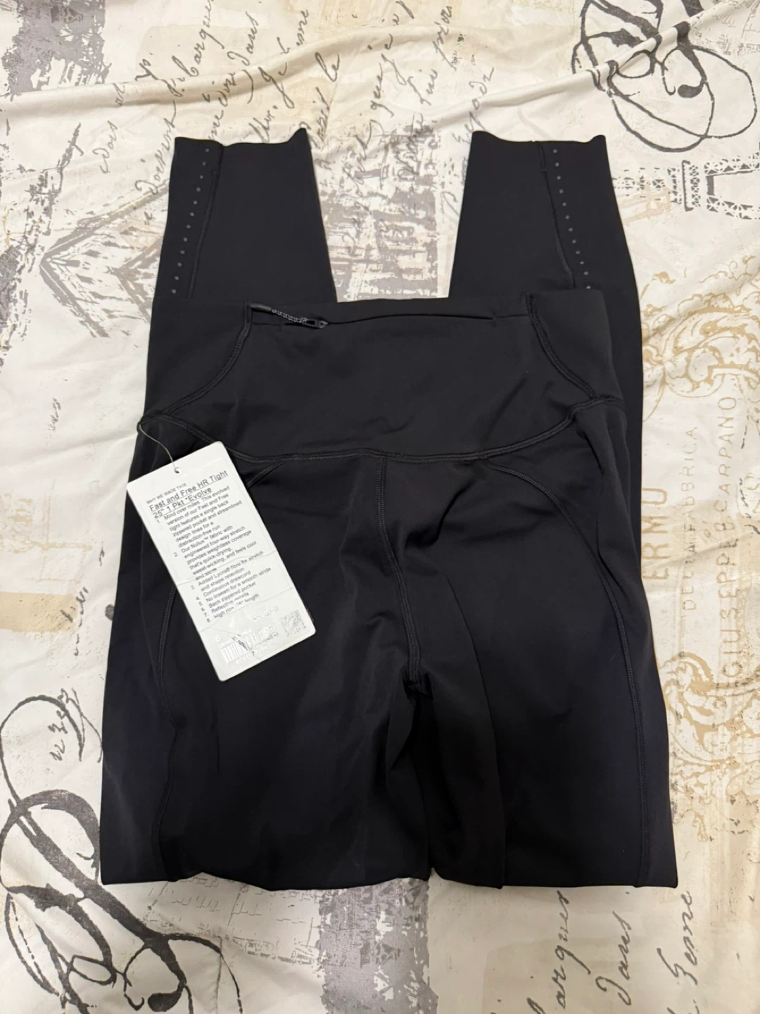 Lululemon Fast and Free HR Tight 25" 1 Pkt *Evolve - Size 6 - photo 3