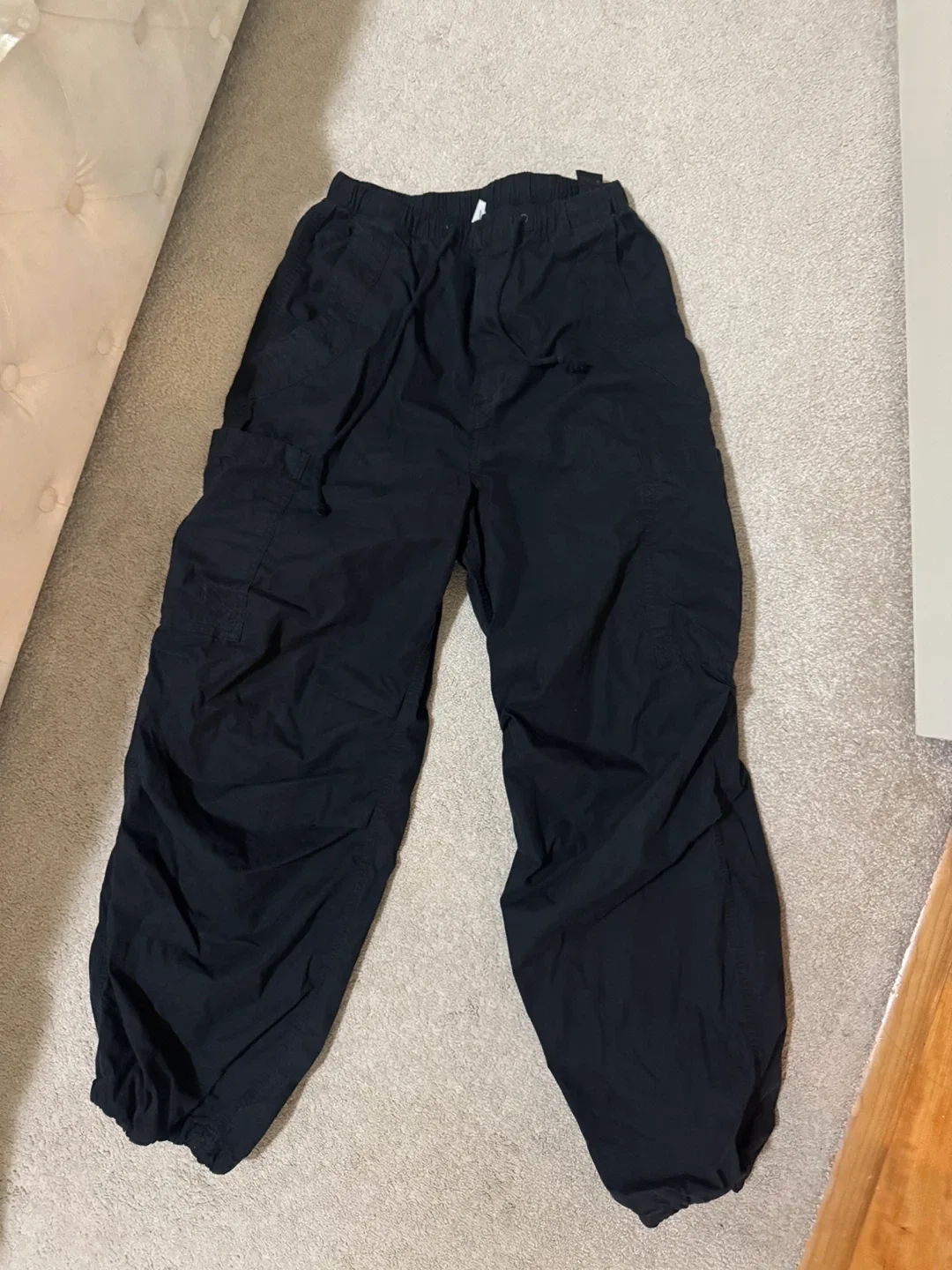 TNA Parachute Pants - Black thumbnail