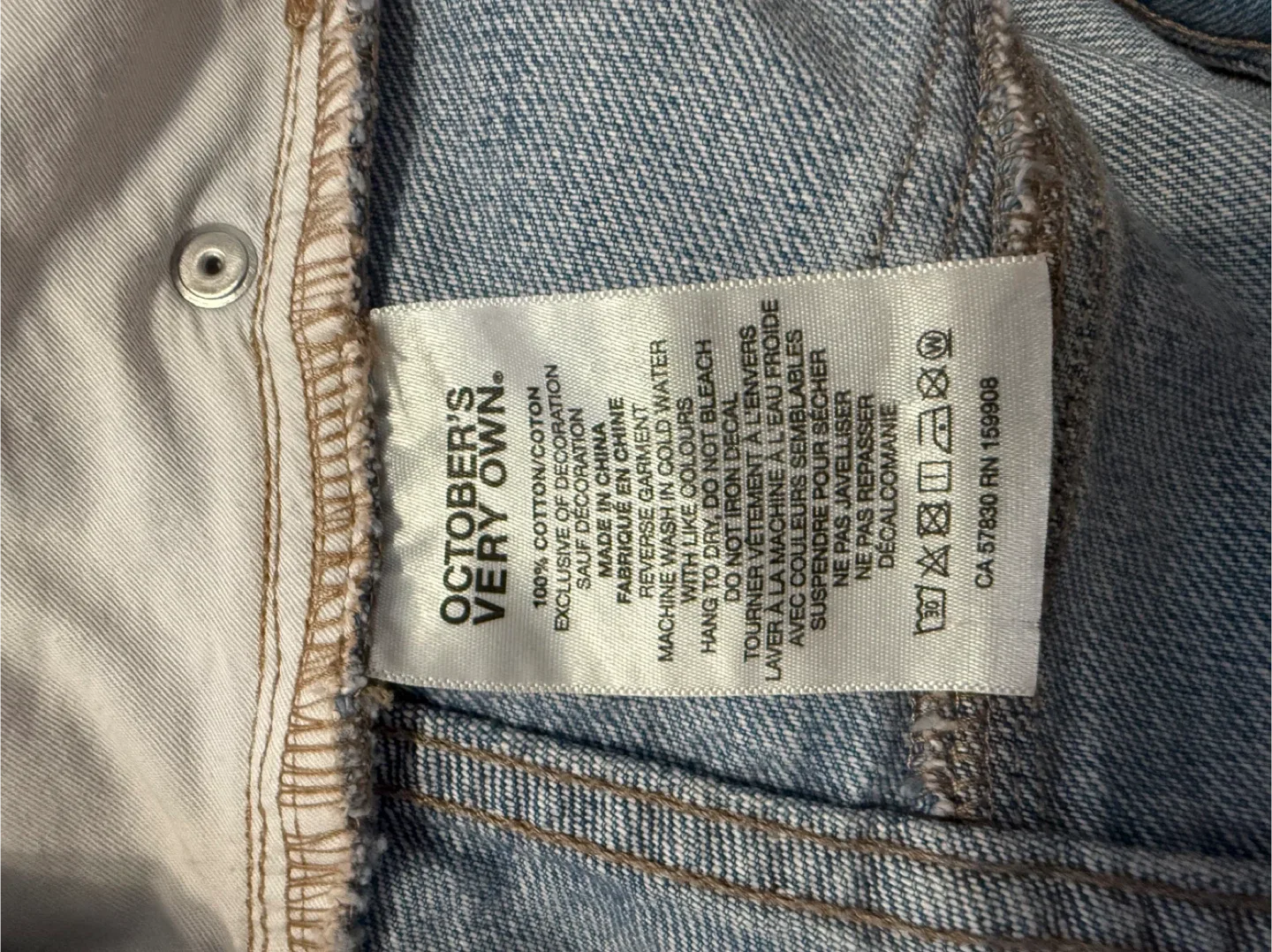 October's Very Own (OVO) Jeans - Size 28 image indicator(3)