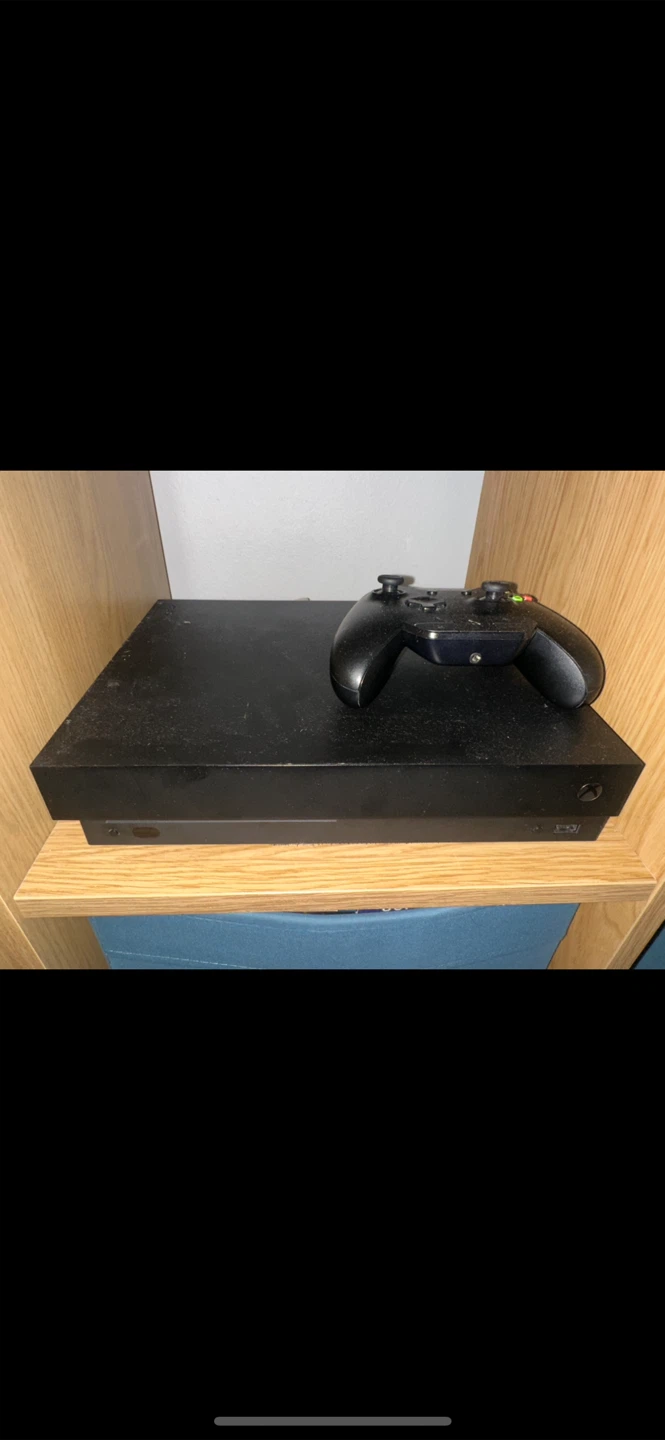 Xbox One X Console with Controller