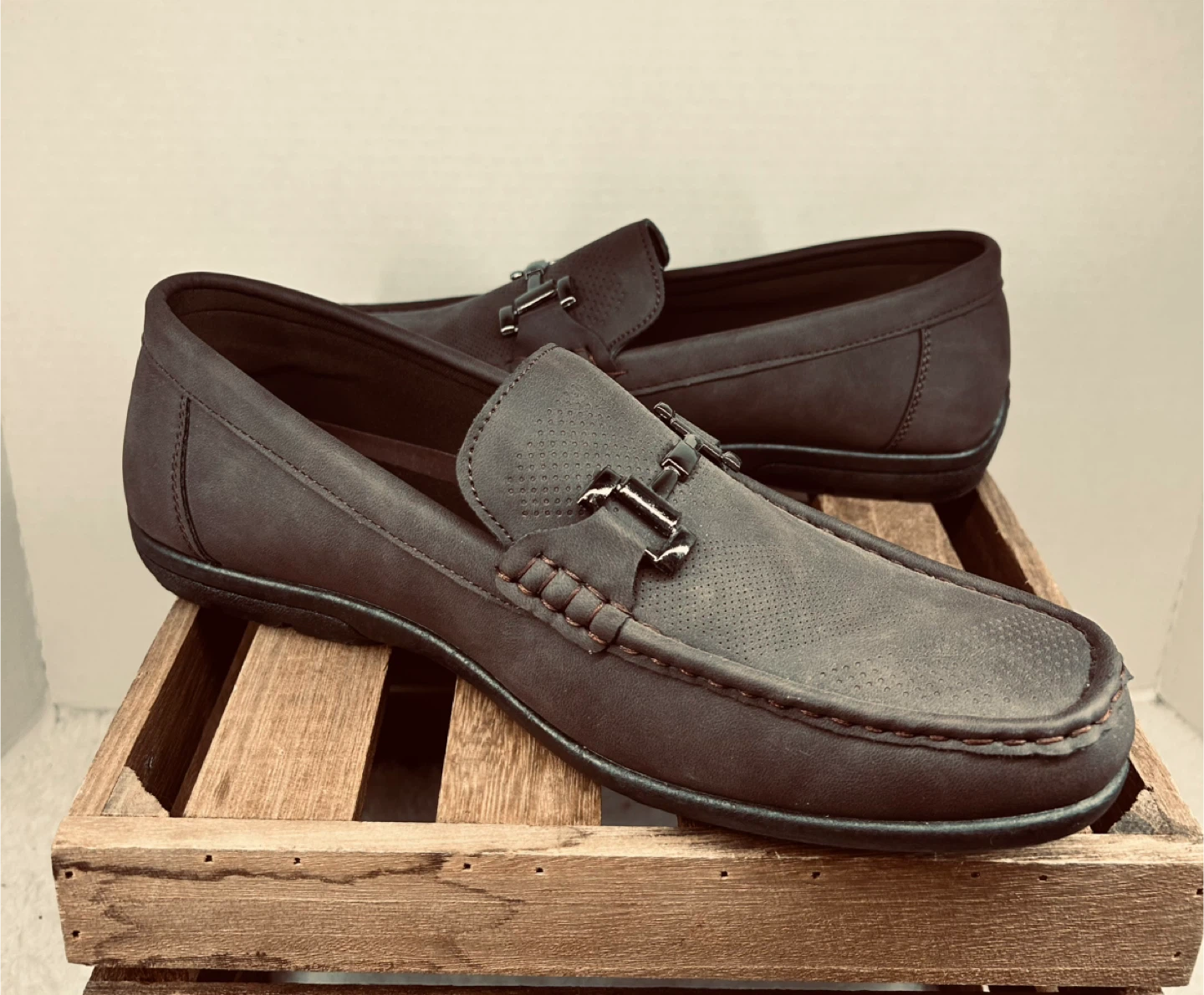 New Brown Men's Loafers Sz 9.5 Shoes - photo 4