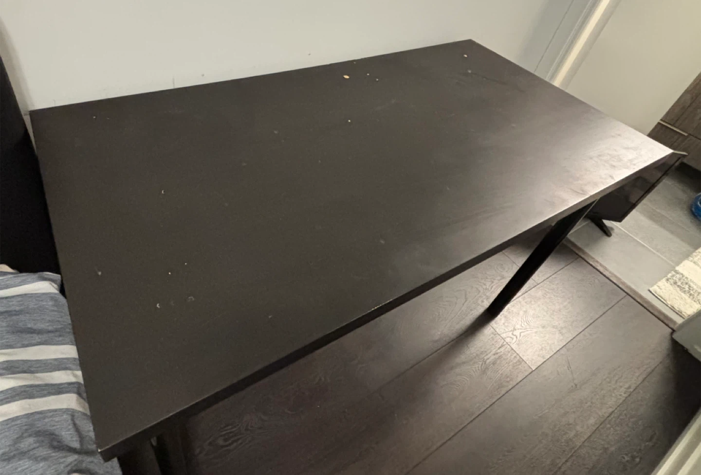 Ikea Black table - photo 2