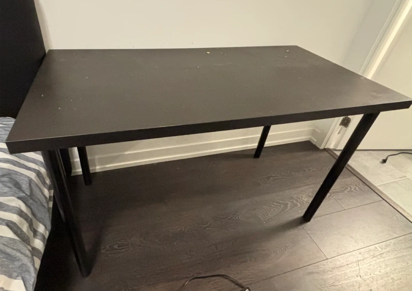 Ikea Black table thumbnail