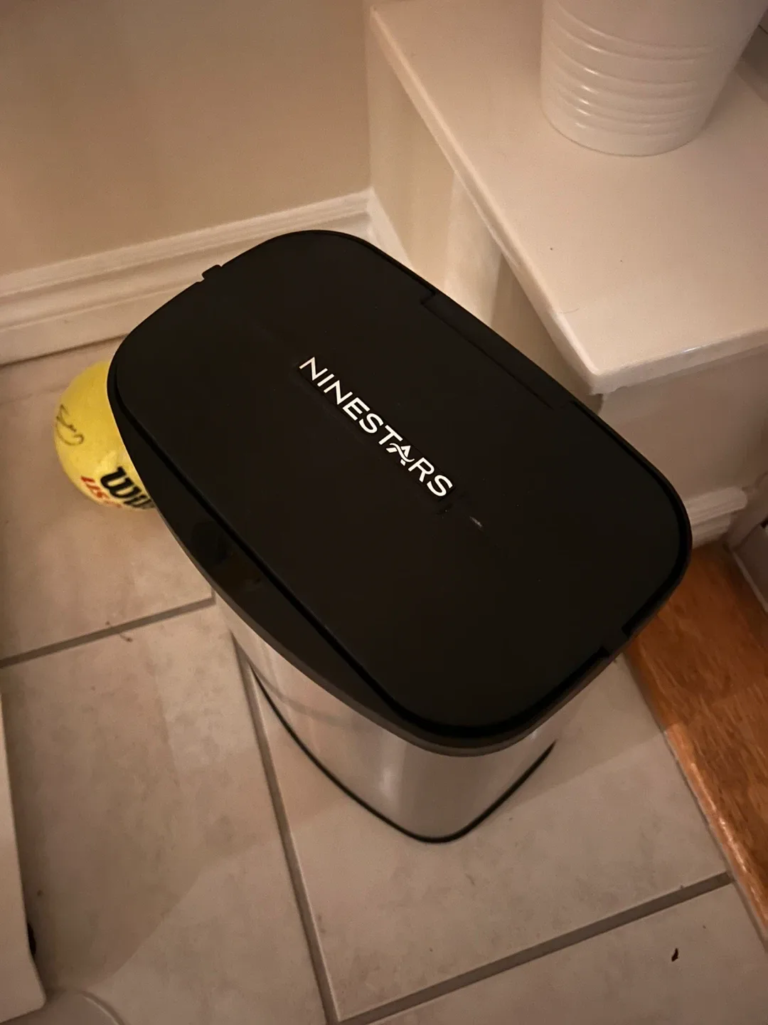 NineStars DZT-8-1 Touchless Motion Sensor Trash Can image indicator(2)