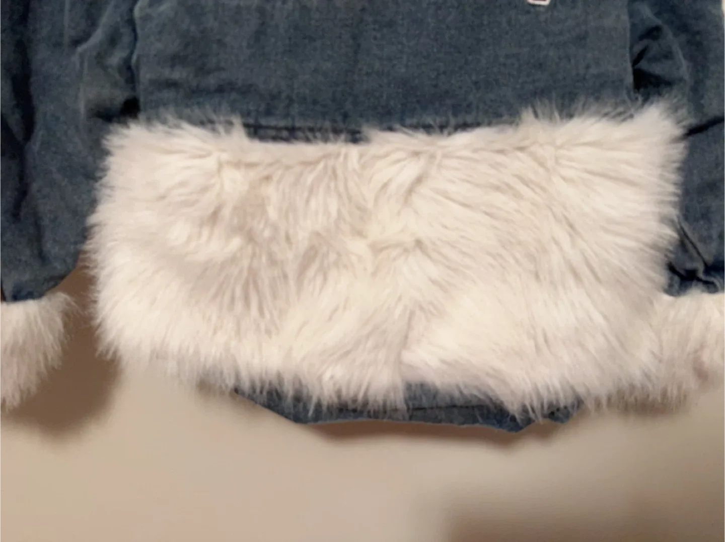 Denim & Faux Fur Jacket - Size 5-6T image indicator(2)