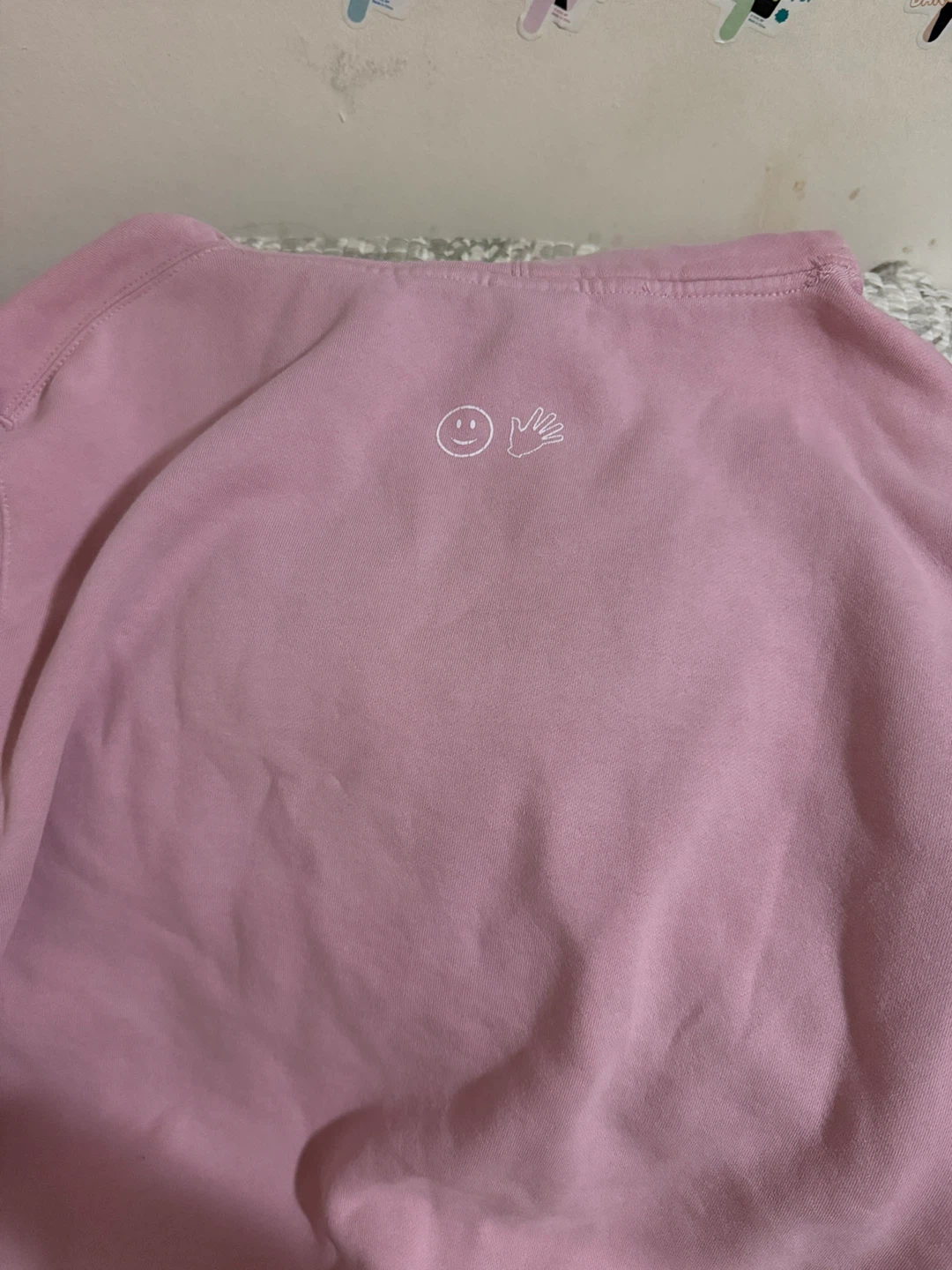 Glossier Pink Hoodie (Size S) - photo 2