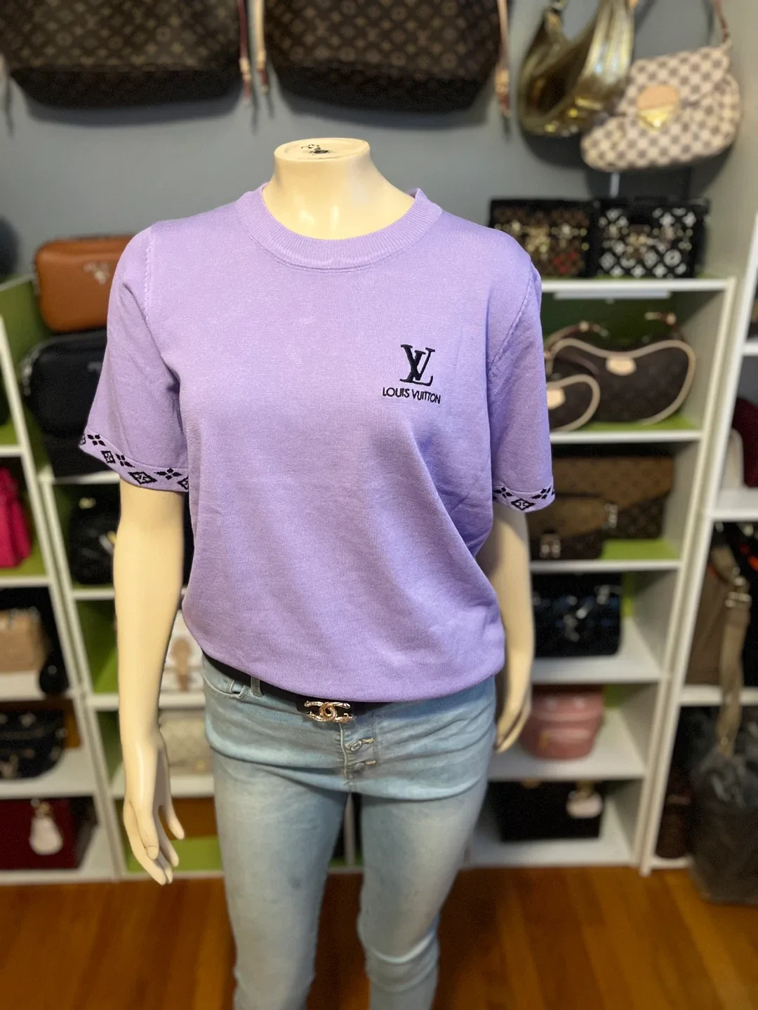 Louis Vuitton Short Sleeve Knit Top thumbnail