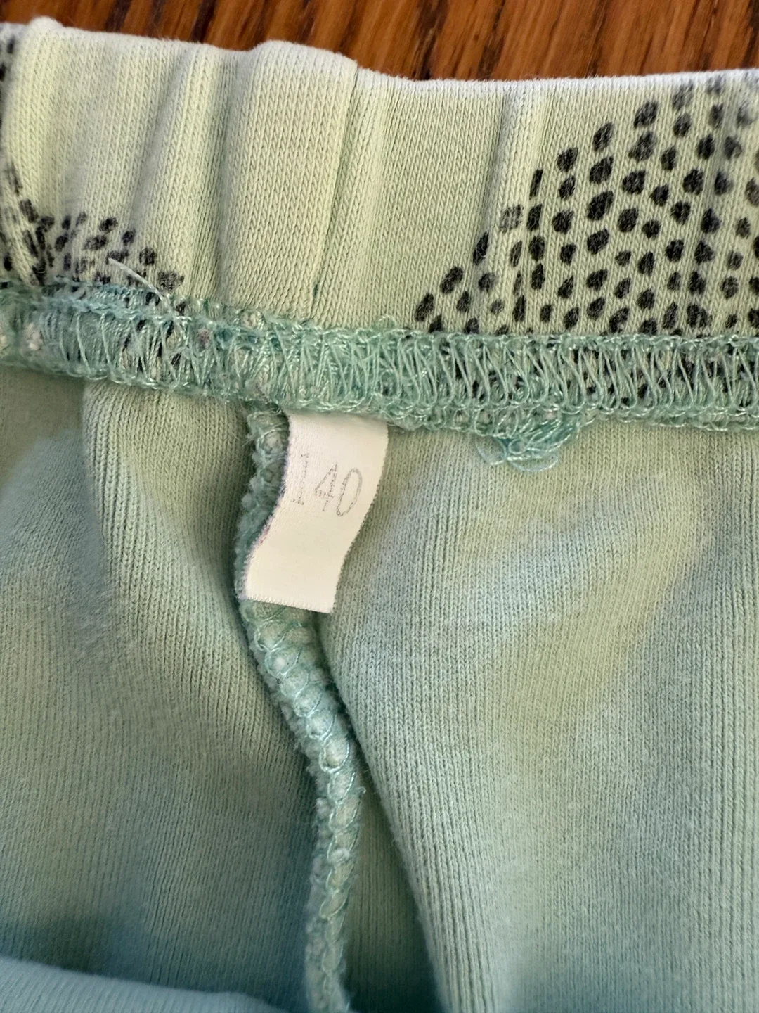 Kids' Bird Print Cotton Leggings - Size 140 image indicator(2)