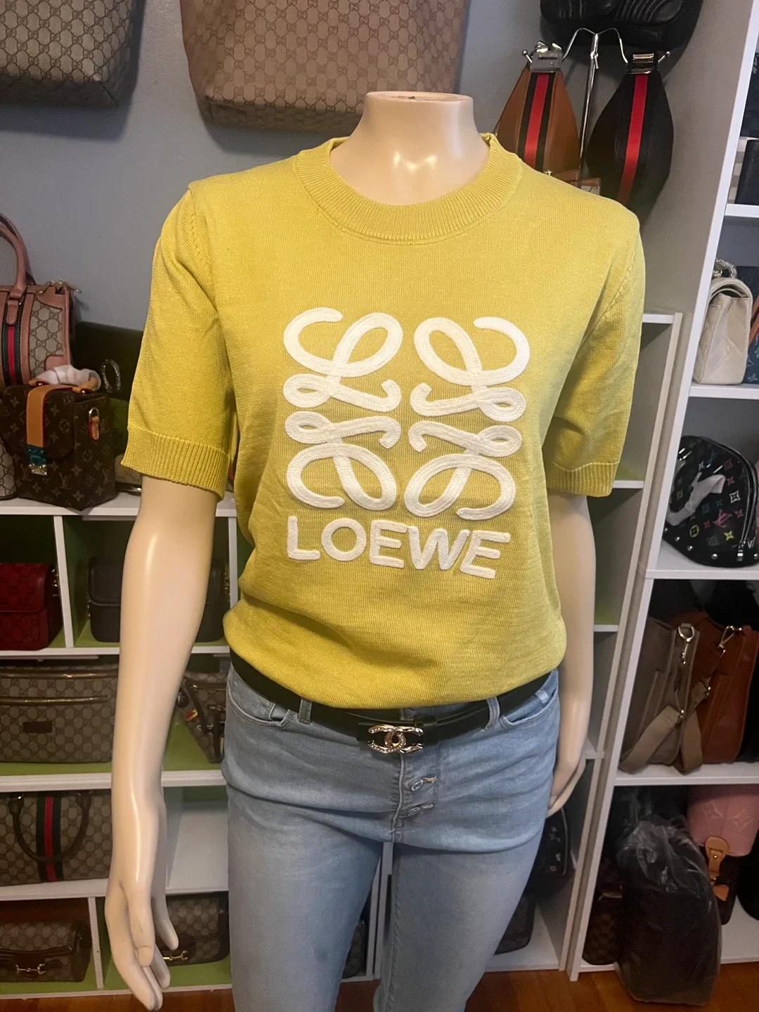 Loewe Anagram knitted shirts thumbnail