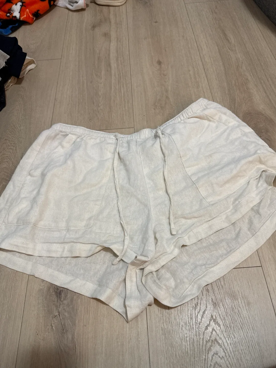 Garage White Shorts Size P/S thumbnail