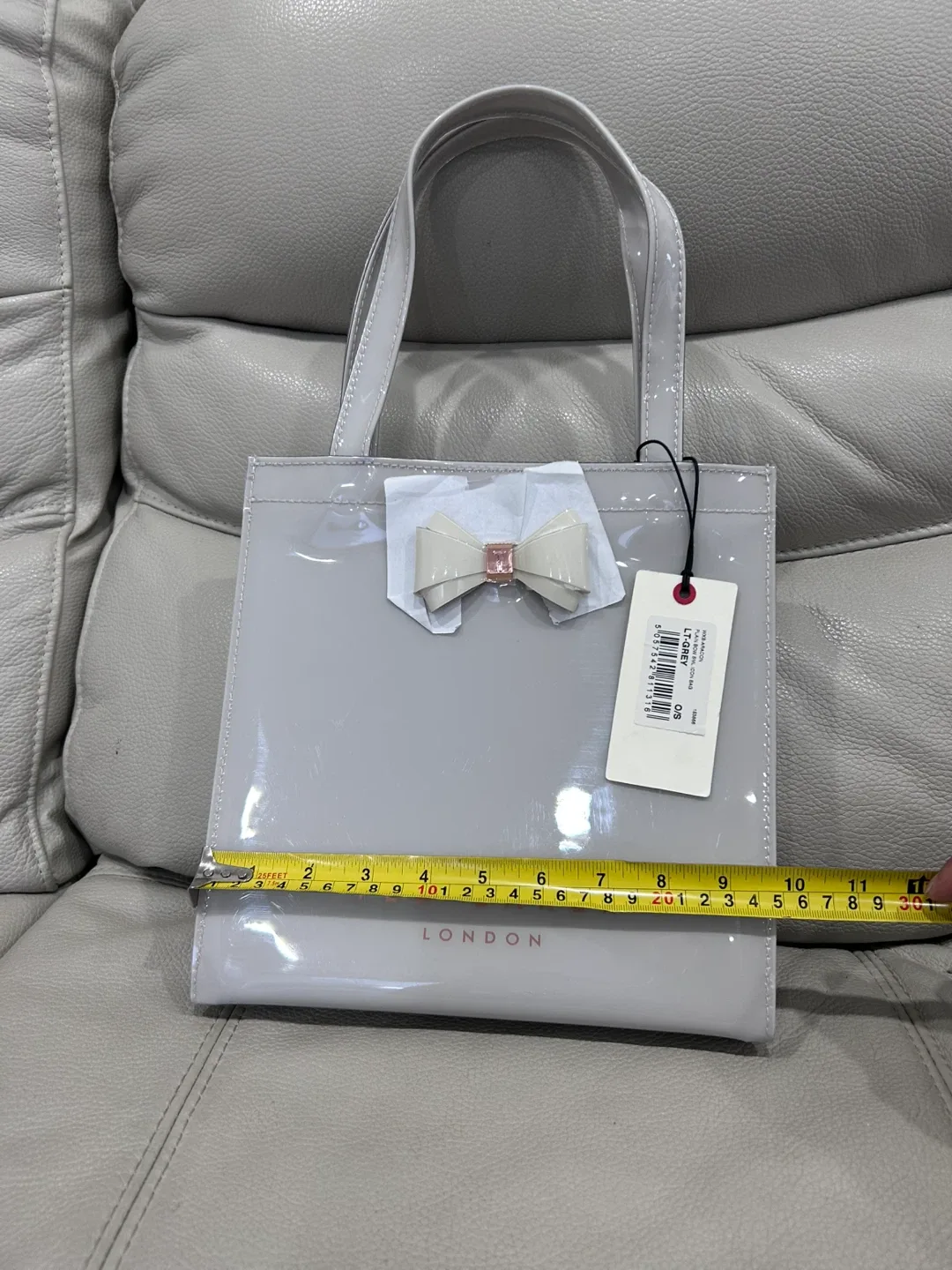 Ted Baker London Light Grey Tote Bag thumbnail