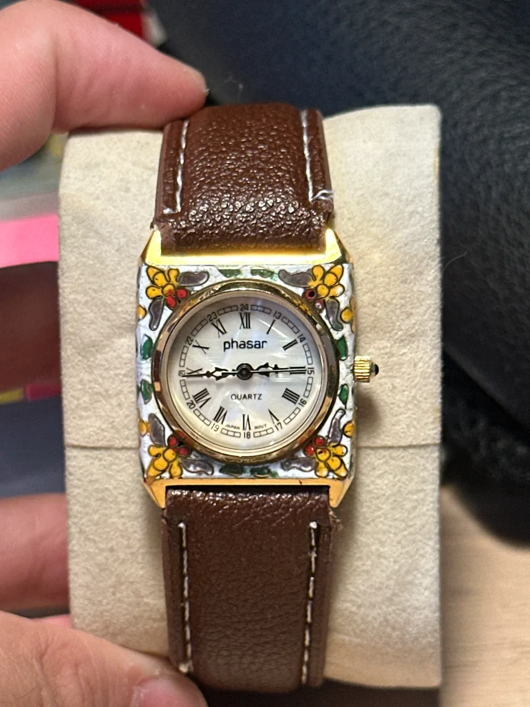 Phasar Quartz Cloisonne Enamel Watch thumbnail
