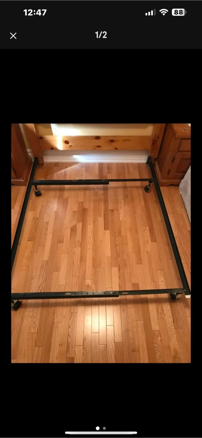 Bed Frame with Wheels thumbnail