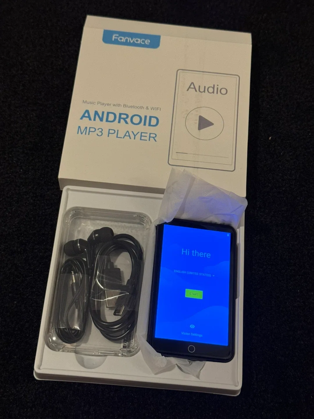 80GB MP3 Player with Bluetooth and WiFi, Android thumbnail