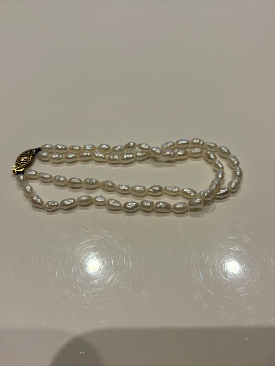 Natural Pearl Bracelet - 7 inches thumbnail