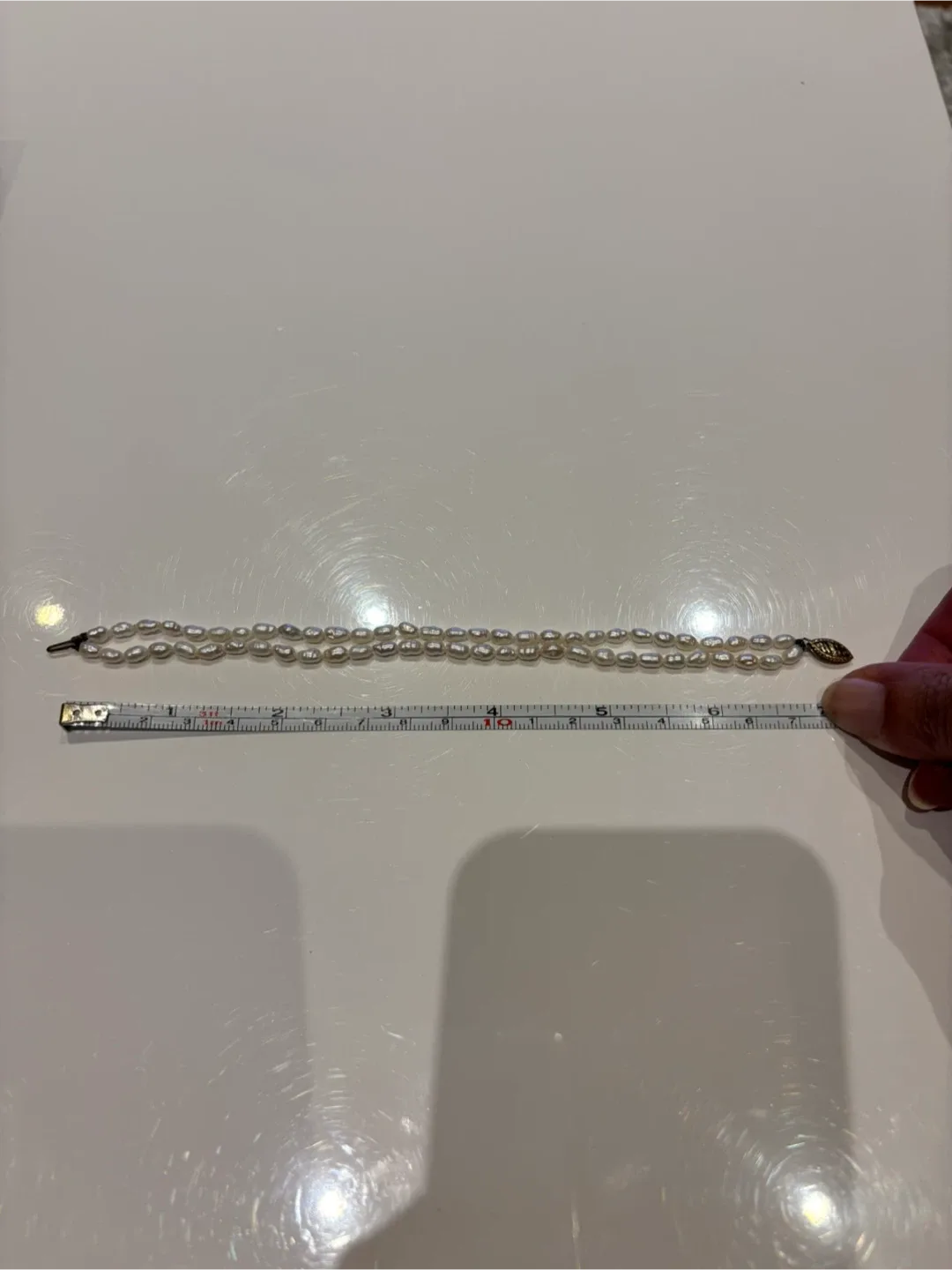 Natural Pearl Bracelet - 7 inches image indicator(2)