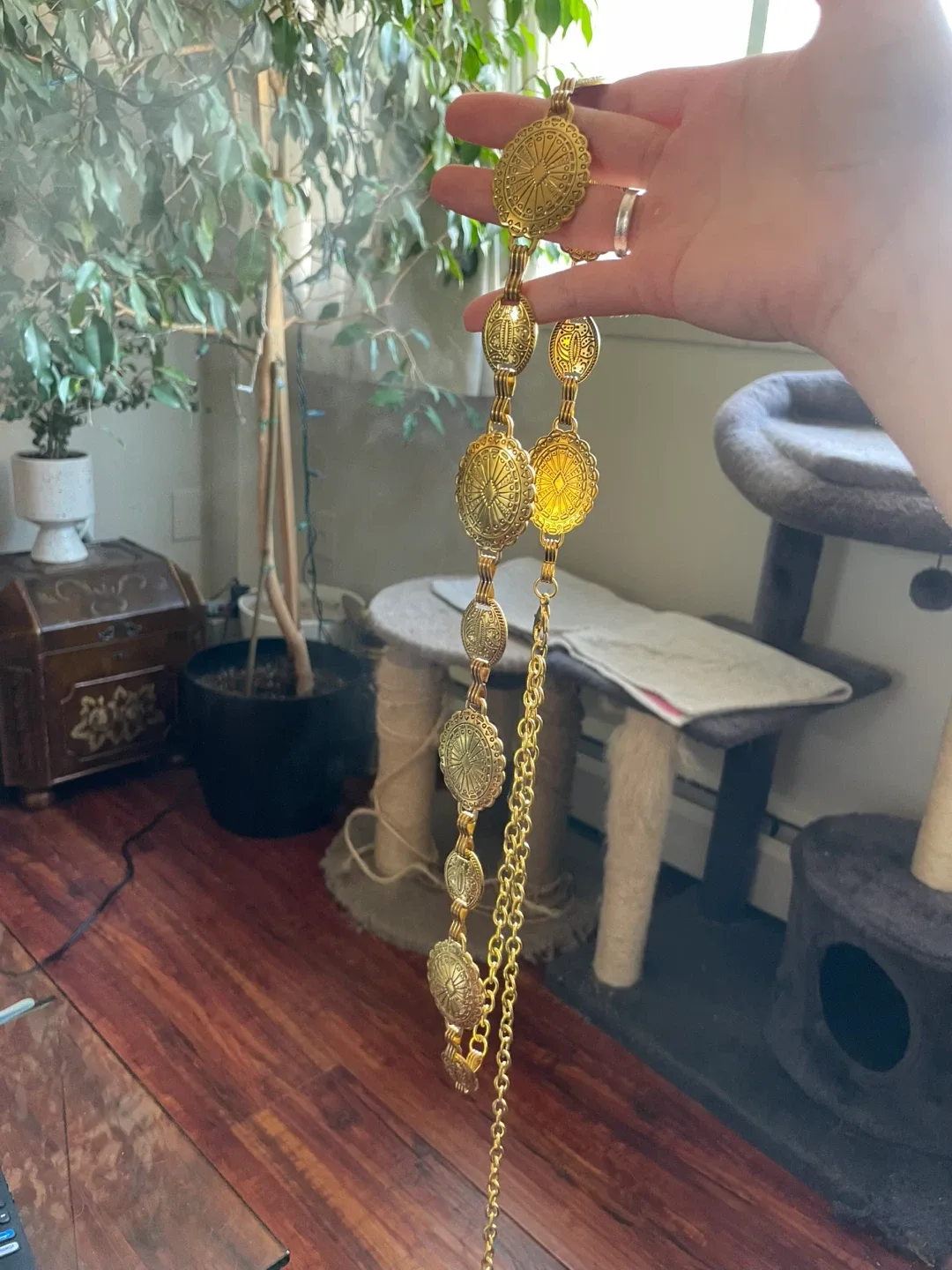 Gold Chain Belt - New in Package thumbnail