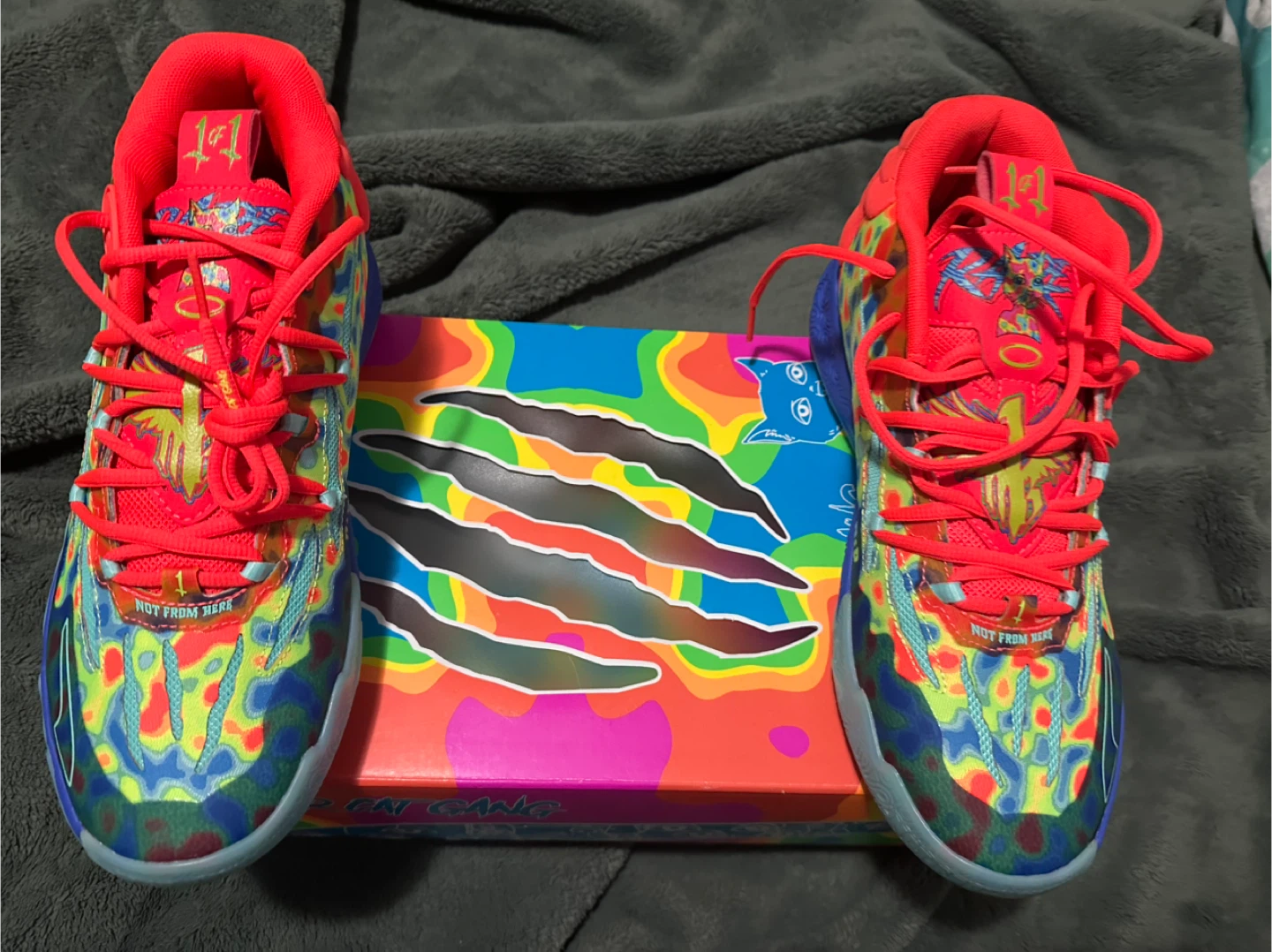 Puma LaMelo Ball MB.01 Lo 'Iridescent Dream' Size 11 - photo 2