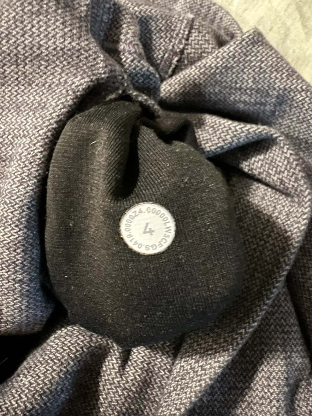 Lululemon Align Pant 25" herringbone- size 4 image indicator(9)