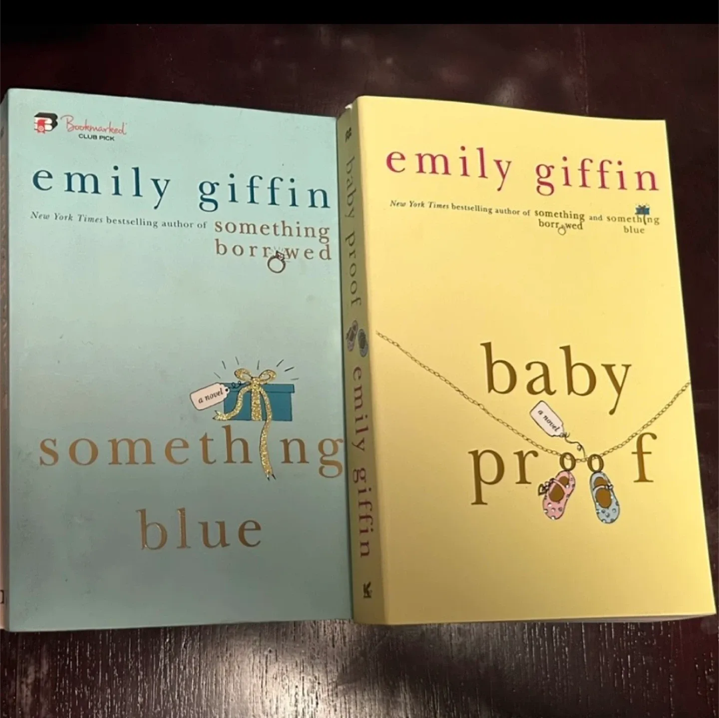 Emily Giffin Books: Something Blue & Baby Proof thumbnail