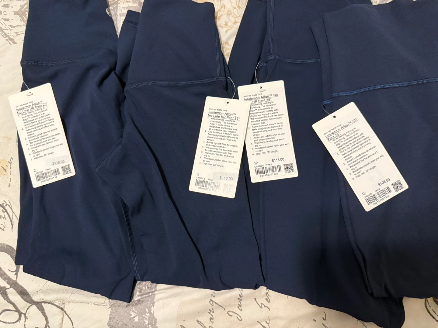 Lululemon Align HR Pant 25" Size 2 and 12 - photo 2