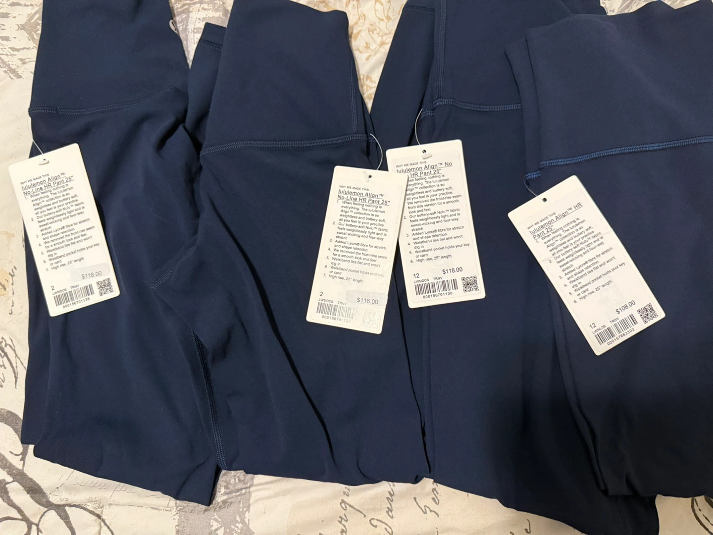 Lululemon Align HR Pant 25" Size 2 and 12 - photo 3