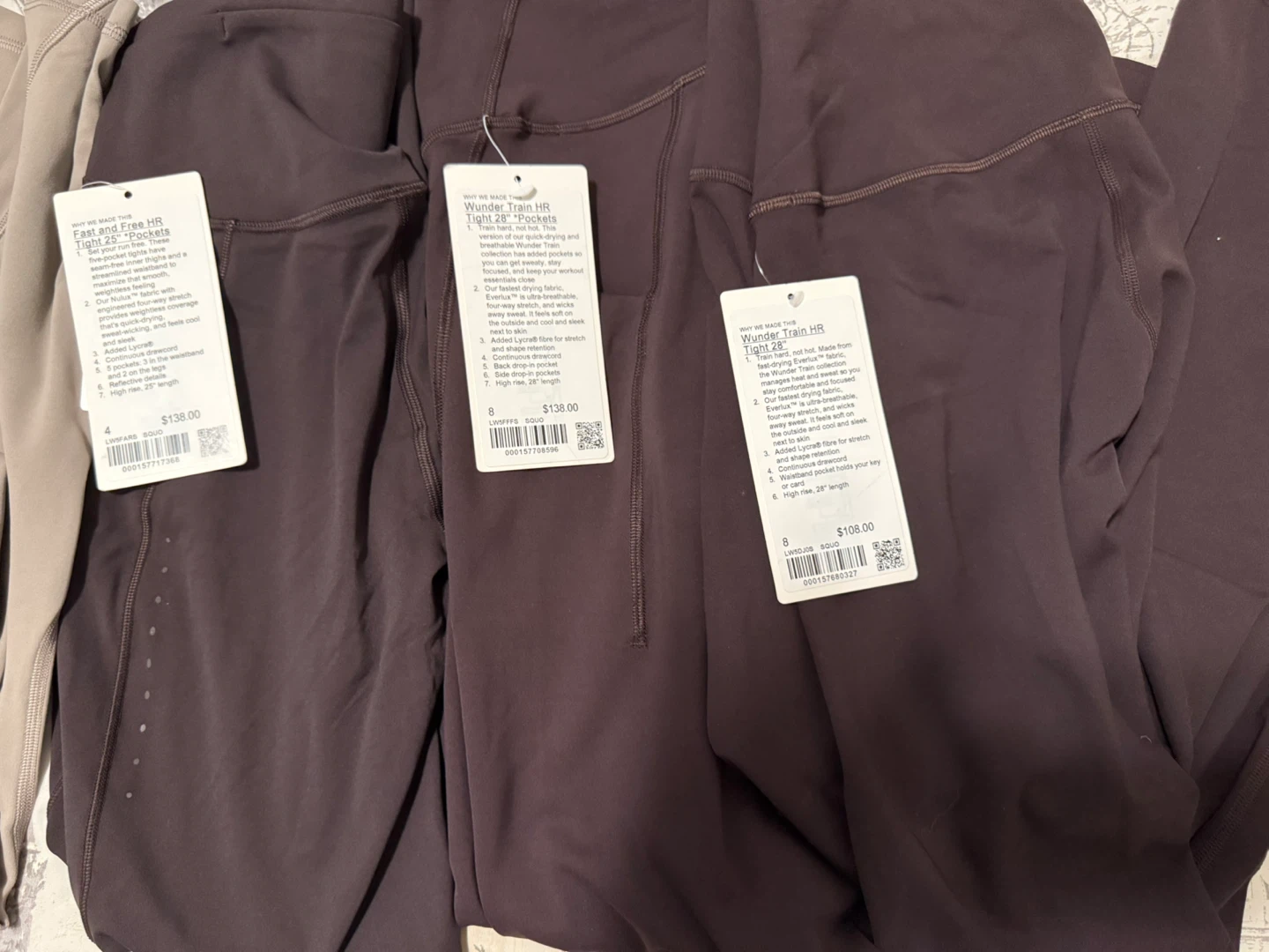 Lululemon Leggings Size 6 & 8 - photo 3