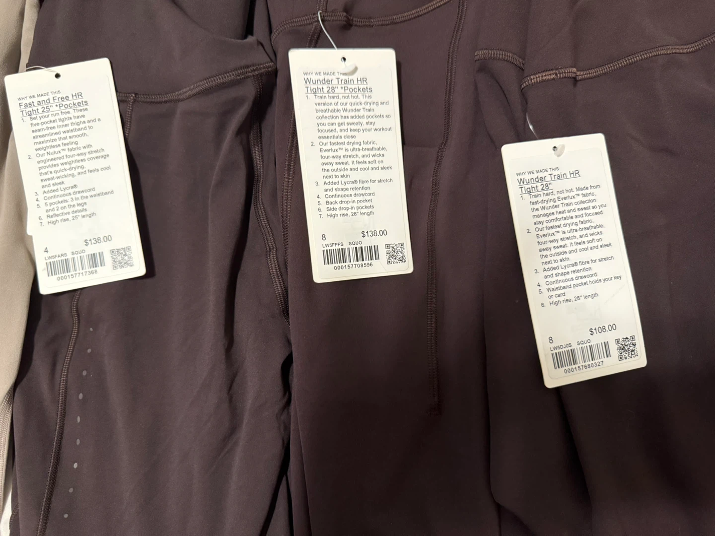 Lululemon Leggings Size 6 & 8 - photo 4