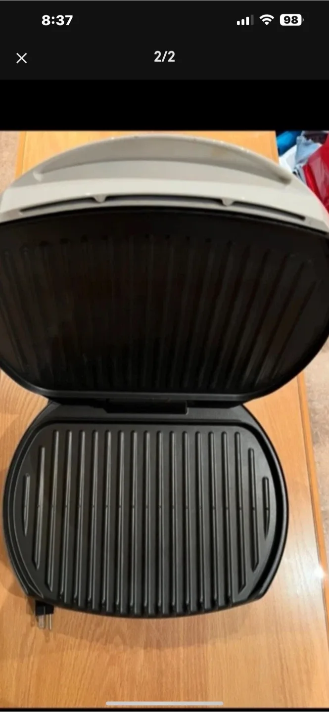 George Foreman Lean Mean Fat Grilling Machine thumbnail